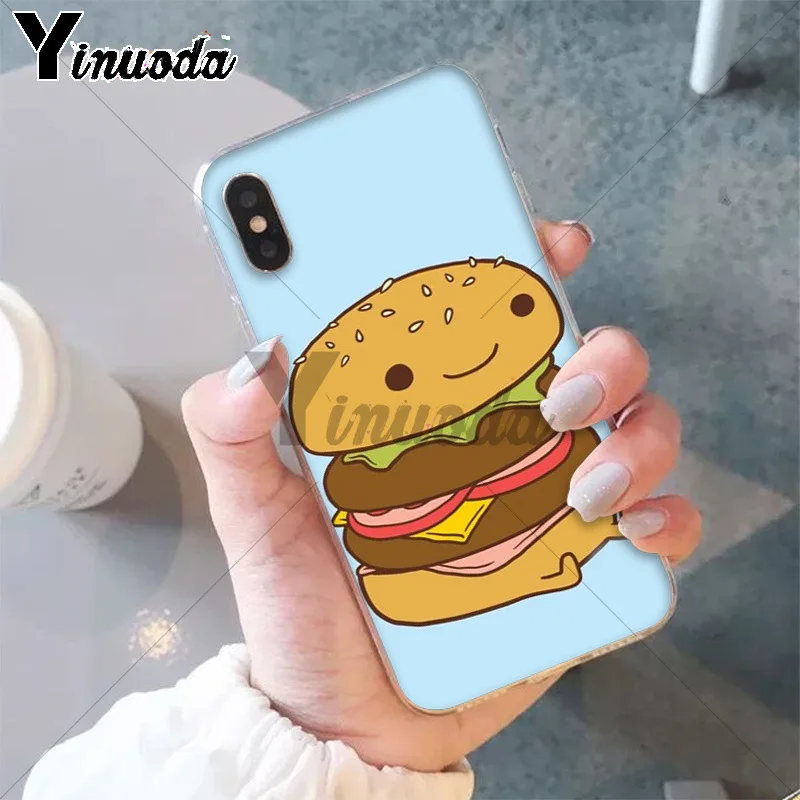 Cute food french fries burger pizza