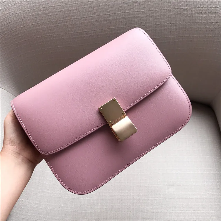 Высококачественная женская сумка на плечо из натуральной кожи, роскошные женские сумки, дизайнерские сумки через плечо, розовые фиолетовые