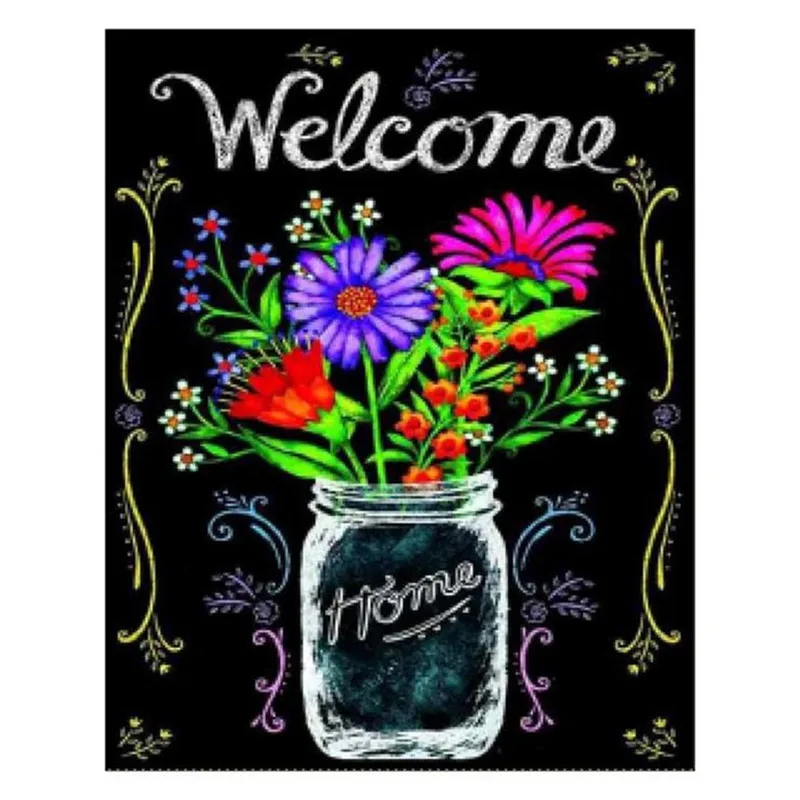 

100% Full DIY 5D Diamond Painting Full Drill Painted Colorful Flower Cross Stitch Embroidery Patterns Home Decoration Painting