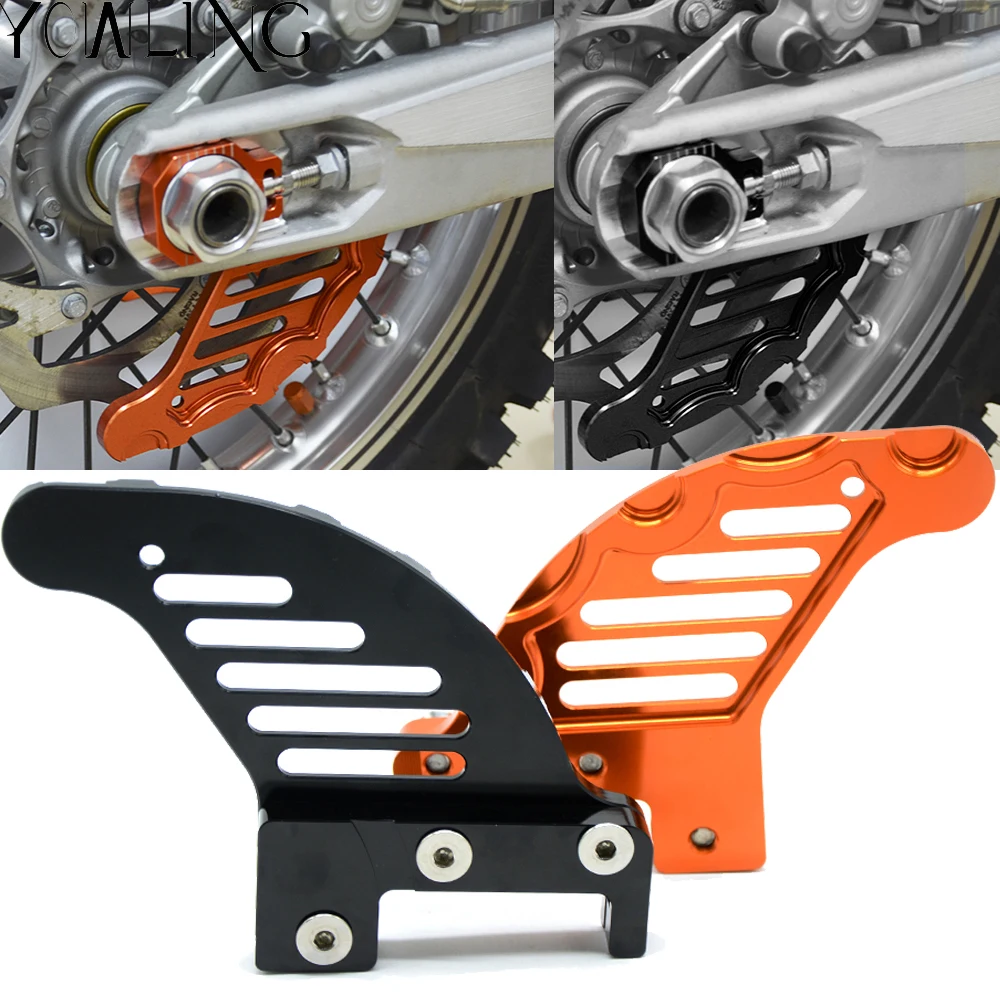 2018 New CNC Rear brake disc guard For KTM SX SXF EXC EXCF XC XCF XCW
