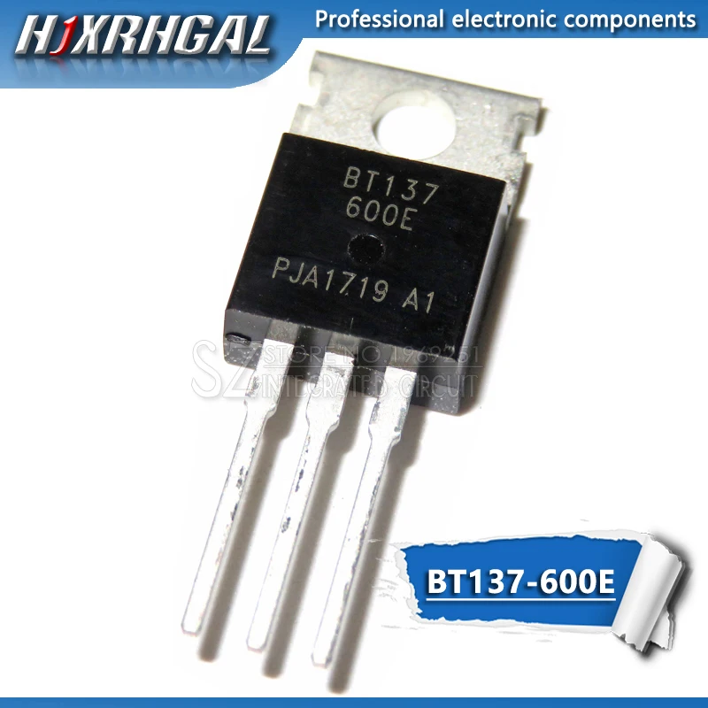 1 шт. BT137-600E TO-220 BT137-600 TO220 BT137 BT137600 | Электронные компоненты и принадлежности