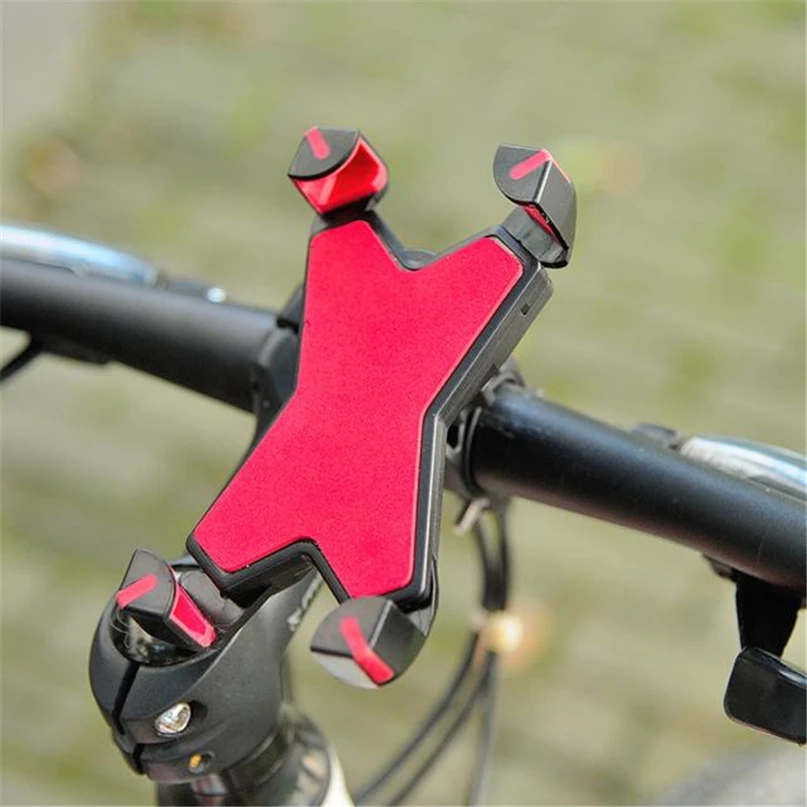 Universal Bike Bicycle Adjustable Mount Mobile MTB Phone Handle Motorcycle Extender Holder Clip Bicycle Accessories #FS#4ST28 (2)