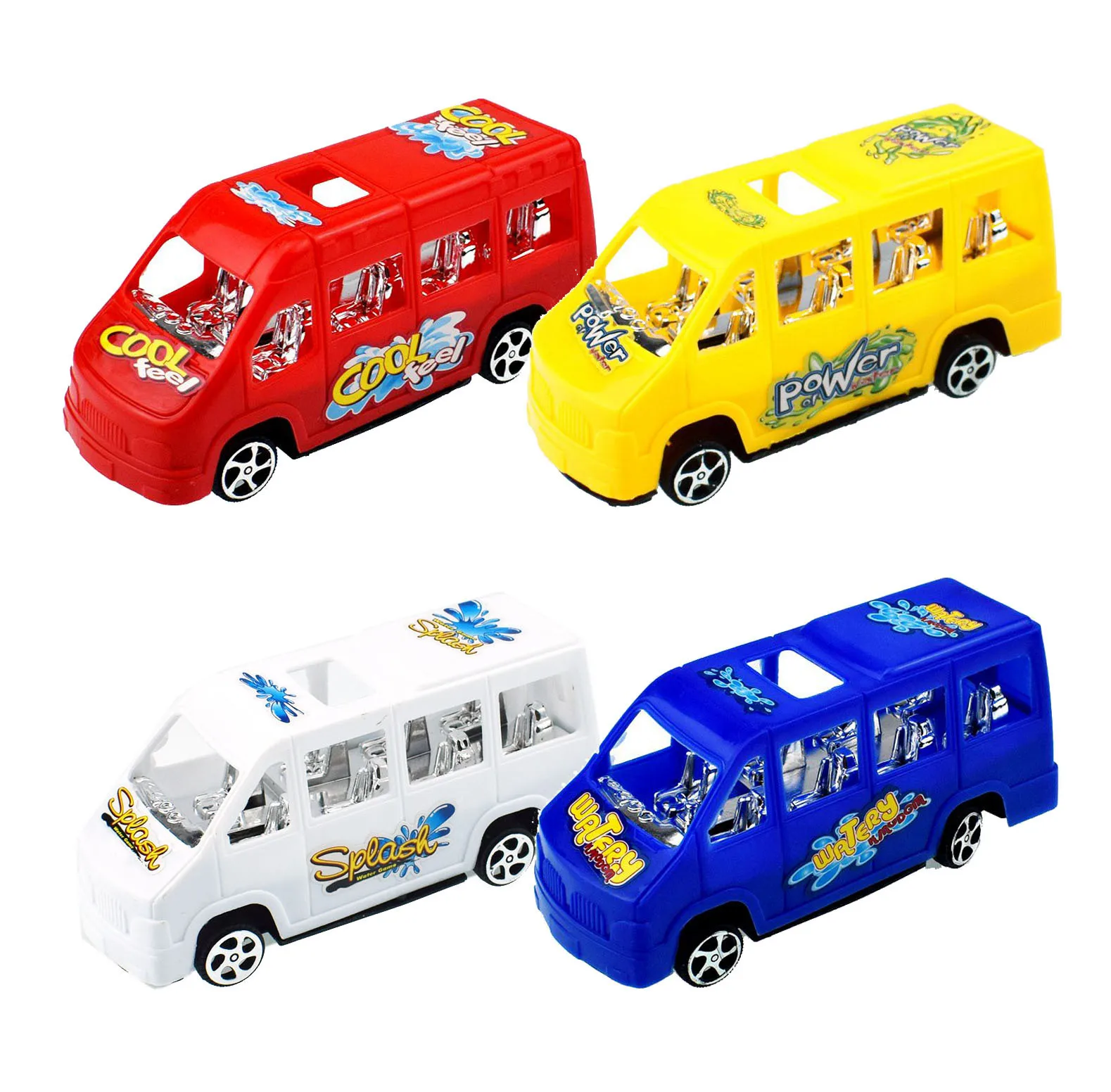 

Colorful Pull Back Bus Car Model School Bus Back to Power Car Model Children's Toys Can Choose Colors