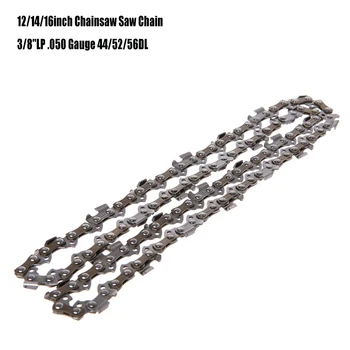 

12inch/14inch/16inch Metal Chainsaw Saw Chain Blade 3/8''LP .050 Gauge 44/52/56DL Pole Wood Cutting