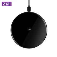 Новейшее беспроводное зарядное устройство Xiaomi ZMI Qi Быстрая зарядка type-C для смартфонов Xiaomi/iPhone/samsung