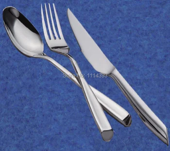 

1013 18-10 Top-end Stainless steel Forged Cutlery set 20pcs/ Flatware set /Dinner Knife,fork,spoon,coffee spoon / Tableware