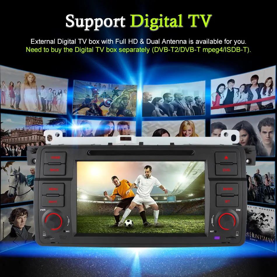 Best Ownice C500 Android 6.0 Octa 8 Core for bmw E46 M3 car dvd gps navi wifi 4G BT Radio RDS 2GB RAM 32GB ROM support DAB+ TPMS 18