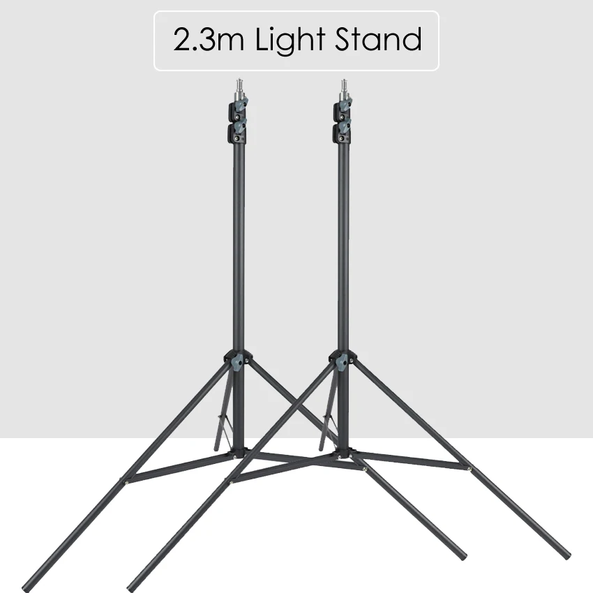 2x230 см сверхмощный светильник для фотосъемки Максимальная нагрузка 5 кг Штатив для фотографического светильник ing LLED лампа зонт для софтбокса