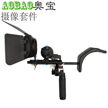 

CD50 DSLR Camera Rig Follow Focus Shoulder Rig, Video DSLR Rig Support System Steadycam Steadicam Stabilizer