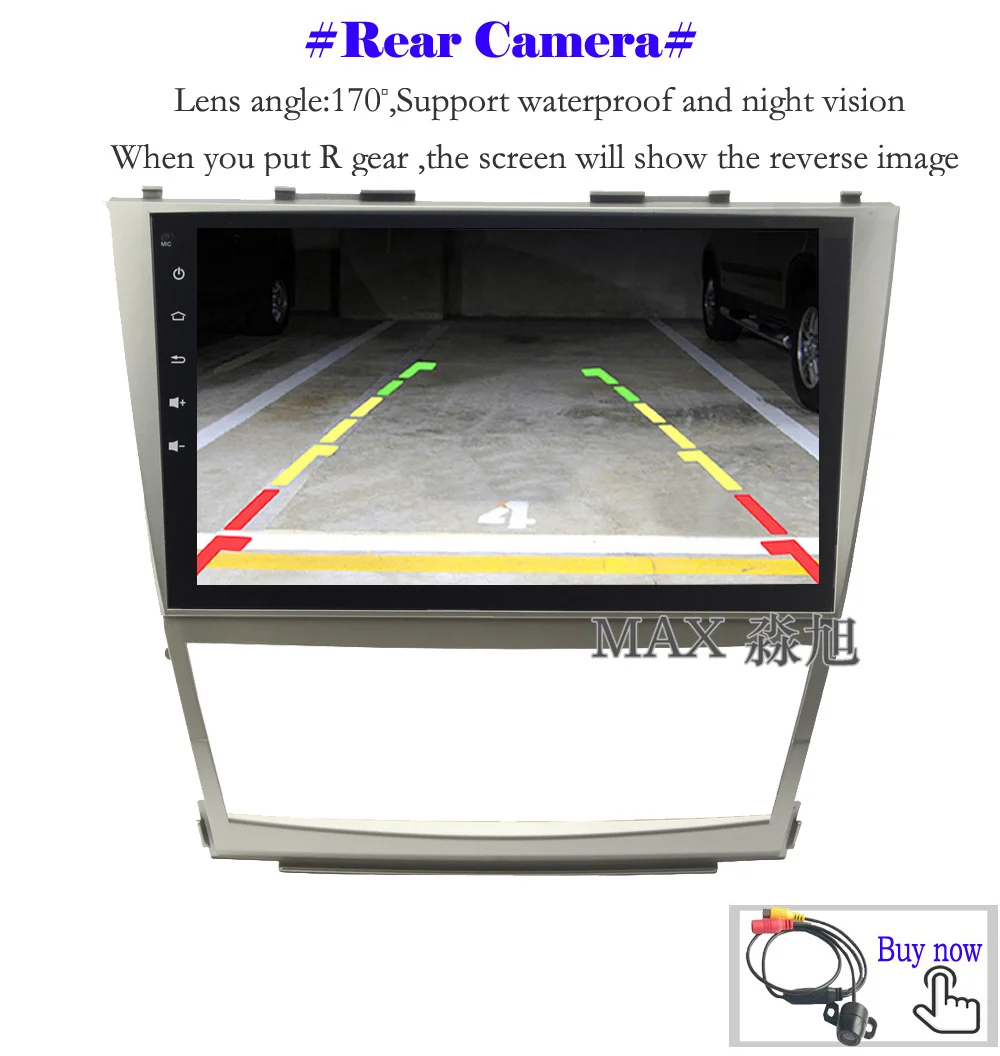 Sale MAX GPS Navigation System Android 8.1 2G 32G Car DVD Player for Toyota Camry 2006 2007 2008 2009 2010 2011 Car Radio BT 4G WiFi 13