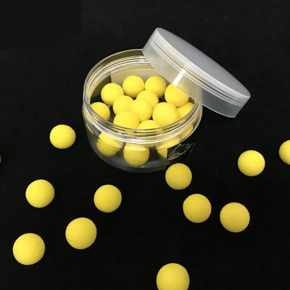 Free-shipping-30pcs-box-PVA-smell-Pop-ups-Carp-Fishing-bait-Boilies-8Flavors-10mm-Floating-ball (4)
