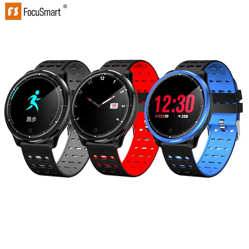 2019 FocuSmart Новый P71 Смарт-часы профессиональный Водонепроницаемый информация