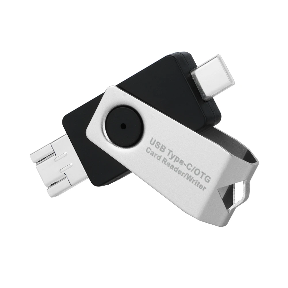 3 в 1 Micro USB кардридер USB 2,0 type-C/OTG кардридер/Писатель 5 цветов новая распродажа