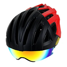 Cycling helmet multi-function riding helmet smart bicycle helmet Magnetic helmet goggles