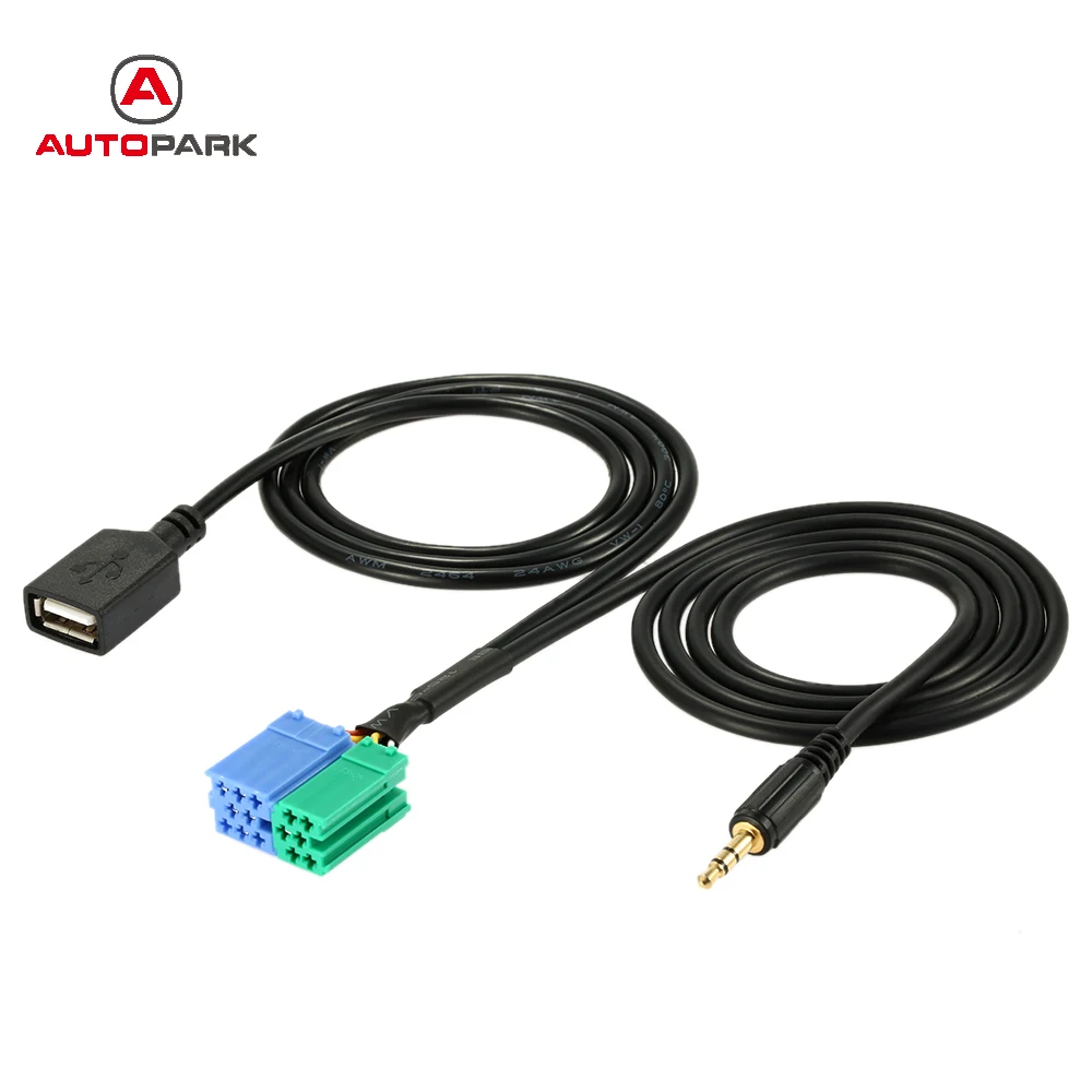 

2016 Professional 3.5 mm Aux USB Input Cable Audio Adapter for iPod iPhone 6S 6 Plus 6 5S 5C 5 MP3 for Hyundai Kia Sportage