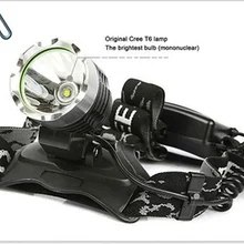 Лучших привело ультра-яркий аккумуляторная алюминия велосипед свет XML T6, велосипедный шлем свет 4000lm, перезаряжаемый светодиодный налобный фонарь