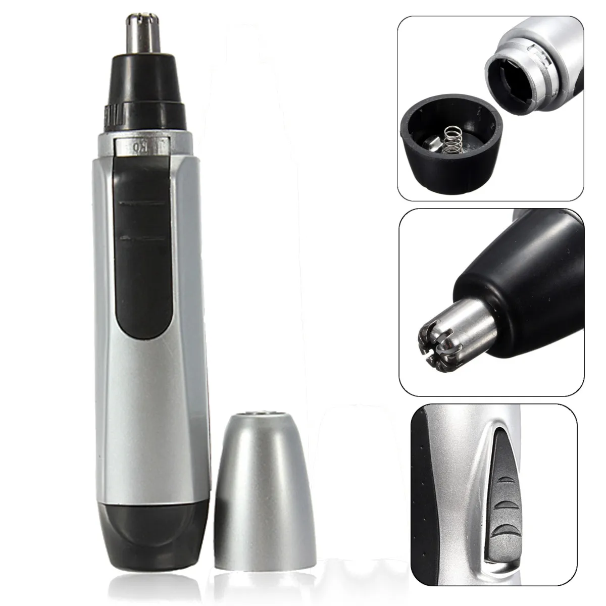 

Portable Electric Nose Ear Hair Removal Trimmer Shaver Clipper Razor Neat Face Cleaner Remover Facial Care Tool