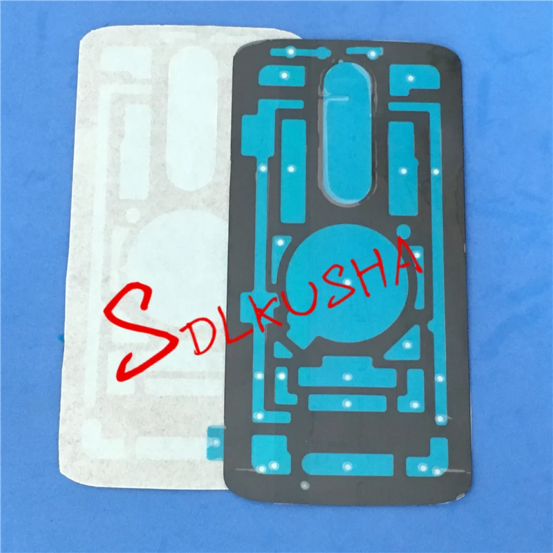 

2pcs Original Sticker Adhesive Glue Tape For Motorola Droid Turbo 2 XT1585 1580 1581 Moto X Force Battery Cover Back Rear Door