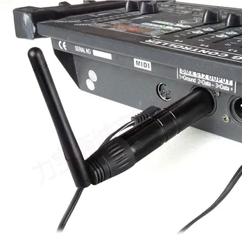 

3-pin-core 5-pin-core Pen-shaped DMX512 Wireless Transceiver Stage Lighting Console Can Be Powered by USB Cable