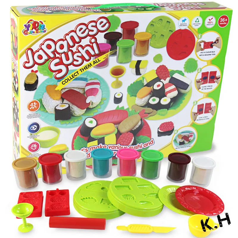 play doh sushi set