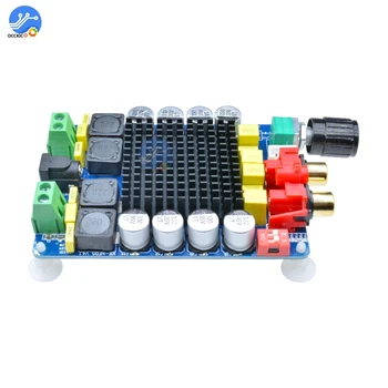 

TDA7498 Digital Audio Amplifier Board DC 24V 2*100W High Power Dual-Channel Class D Stereo Speaker Sound Board