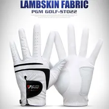 Мужские перчатки для гольфа левая/правая рука Мужские дышащие кожаные перчатки мужские впитывающие пот противоскользящие перчатки для гольфа D0515
