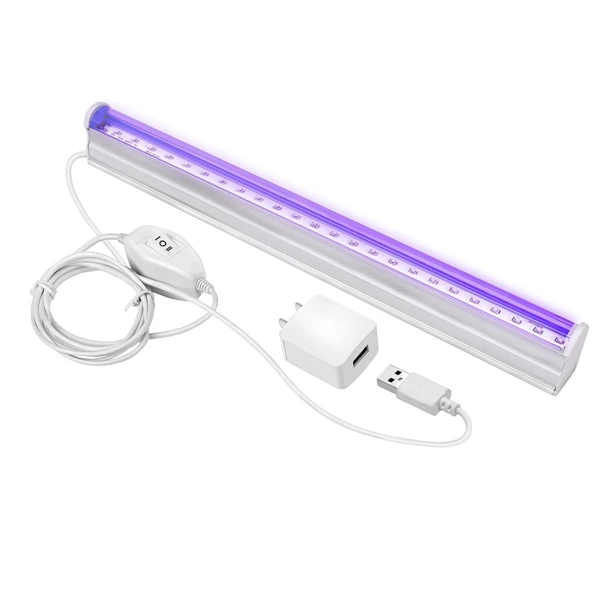 

6W 30cm LED USB UV Portable Blacklight Ultraviolet UV Lamp Night Lights Tube Lamp for Bar Party Club DJ UV Atmosphere Lamp
