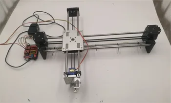 

Funssor DIY Metal DrawBot Drawing Machine full kit 4xidraw Pen Plotter Machine not assemble X Y robot writing plotter set