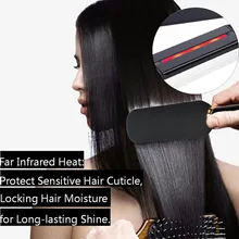 Профессиональный Выпрямитель для волос Gustala, 2 дюйма, выпрямитель с двойным напряжением, керамические выпрямители, приборы для личного ухода