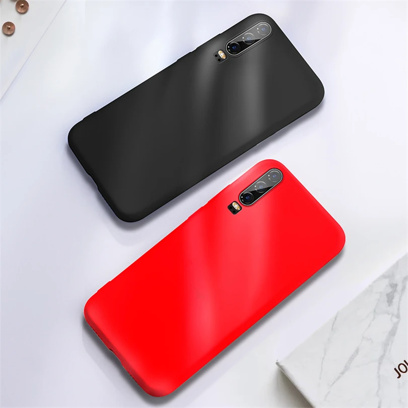 Противоударный чехол для телефона Huawei P30 Pro P20 Lite P Smart 2019 жидкостный Мягкий