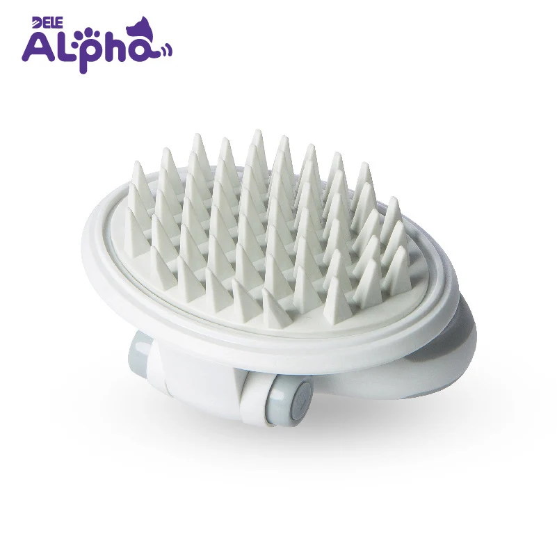 

Cat Hair Massage Combs Adjustable Cat Dog Brush Grooming Tools Bath Soft Skin comb Pet Handle Beauty Brush Pet Supplies