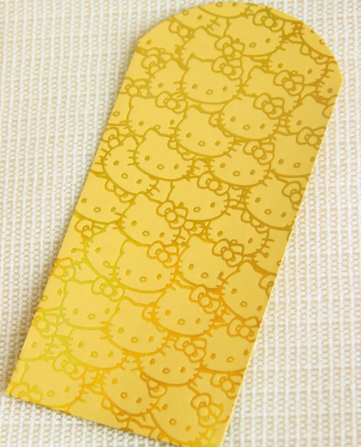 chinese new year birthday wedding housewarming red envelope color gold hello kitty long size paper red - Color Packets chinese new year birthday wedding housewarming red envelope color gold hello kitty long size paper red - Color Packets