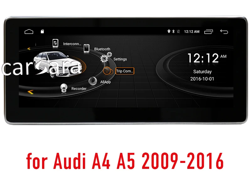 Discount 2G RAM 32G ROM Android touch screen for right hand drive Audi A4 A5 2009-2016 10.25" display GPS Navi radio multimedia player 0