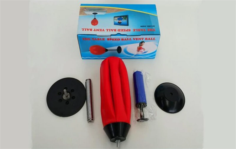 Adjustable Fitness Boxing fitness Punch Pear Speed Ball Relaxed Boxing Punching Bag Ball+Base+ Spring Poles+Air Pump