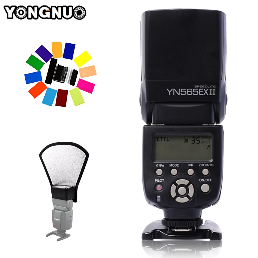 

YONGNUO YN565EX II TTL Flash Speedlite YN-565EX II Light for Canon 5D Mark II 550D 600D 1000D 1100D 60D 70D 650D DSLR Camera