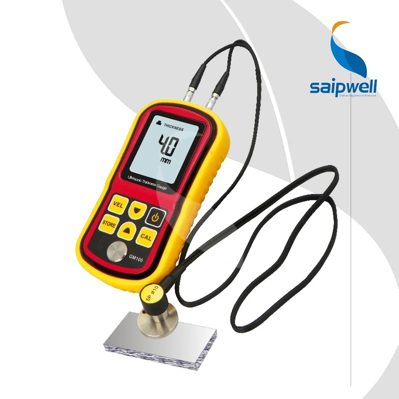 Saipwell GM100 Ultrasonic Wall Thickness Gauge thickness Meter Tester