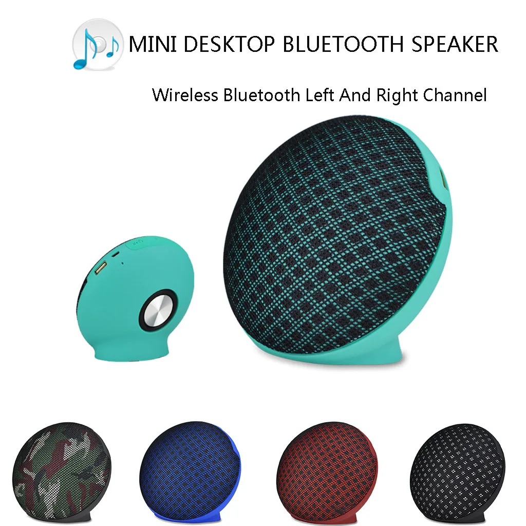 Новинка портативная Компактная настольная Bluetooth колонка FM радио TF карта и U диск