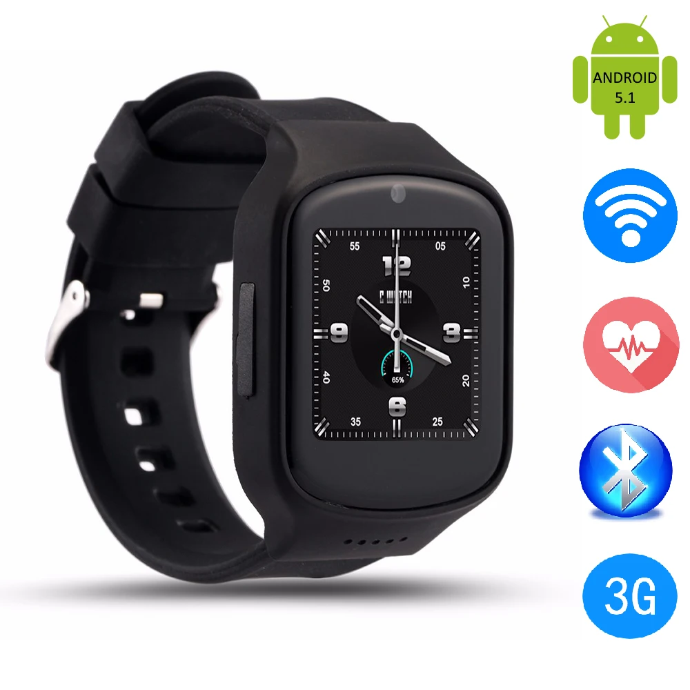 Z80 3G Smart Watch Android 5 1 OS font b Smartwatch b font SIM Card Heart