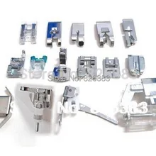 Оригинальное качество Набор 15 шт бытовой швейной машины лапка для Брат Janome Toyota певица
