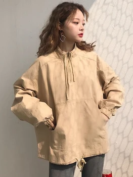 

2019 Women Pullovers Kawaii Ladies Hoodies Woman Hoodies Long Sleeve Hoody Zipper Bts Sweatshirt Autumn Korean Fashion Clothing