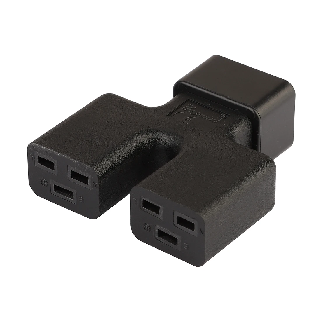 C20 для C19, IEC 320 C20 папа-двойной 2* C19 Женский адаптер питания, 16A 250 V адаптер питания UPS PDU, C20 C19 адаптер питания
