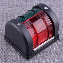CITALL морской 12V 100mA двухцветный красный зеленый корпус из АБС-пластика навигационный боковой свет носовой фонарь лодка яхты водонепроницаемый