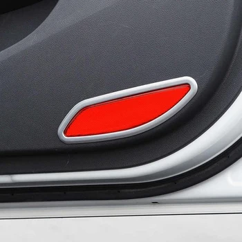 

Free Shipping ABS Chrome Interior 2PCS Door Bottom Edge Lights Trim For Hyundai Tucson 2015 2016