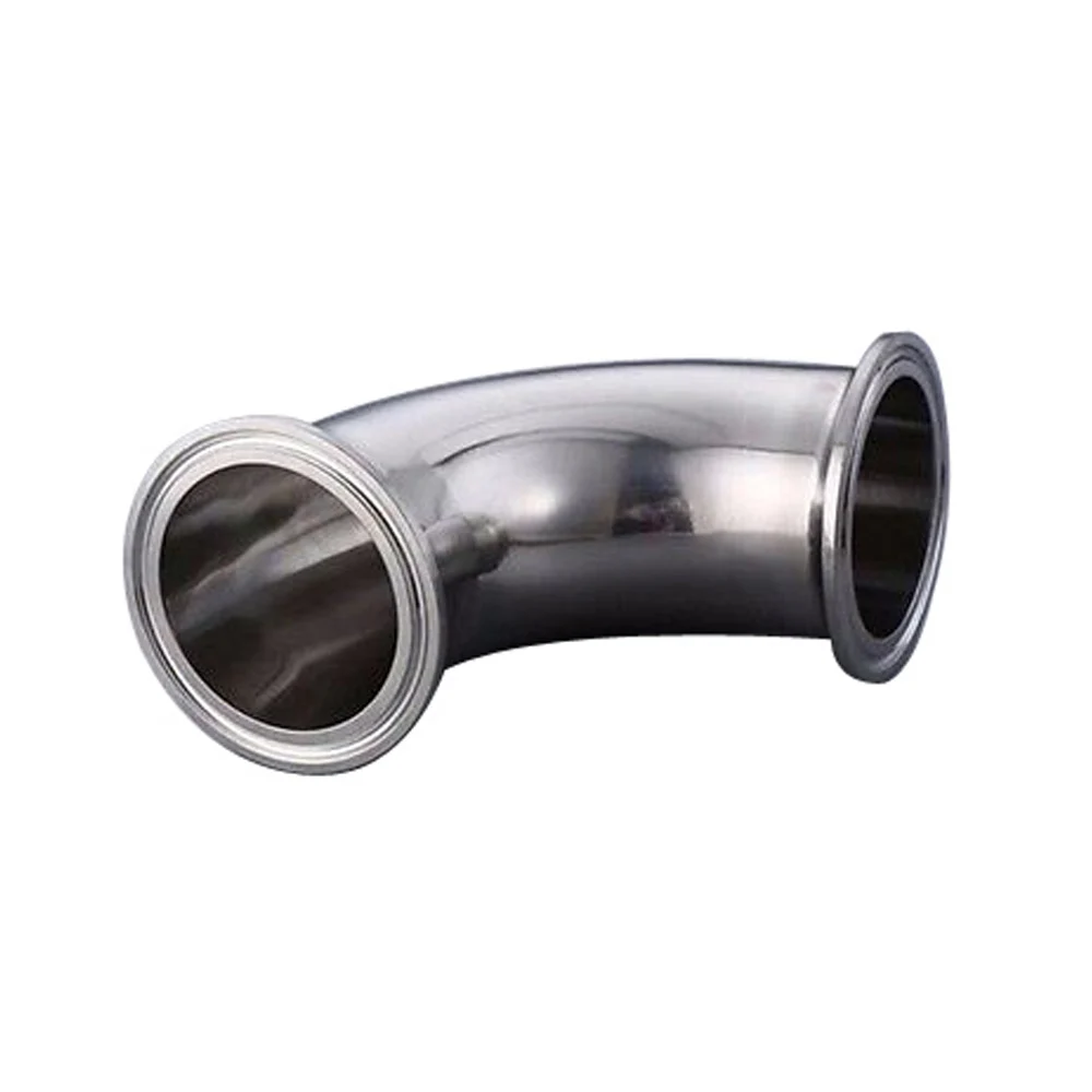 OD159mm Tri clamp 183 мм нержавеющая сталь санитарный наконечник Clamp налокотник 90 градусов
