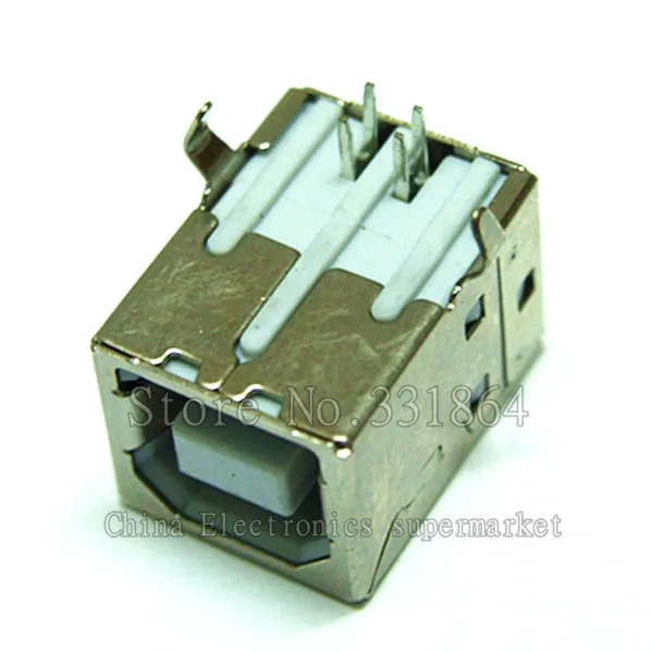 B TYPE USB JACK CONNECTOR printer PORT 20PCSin Connectors from Home
