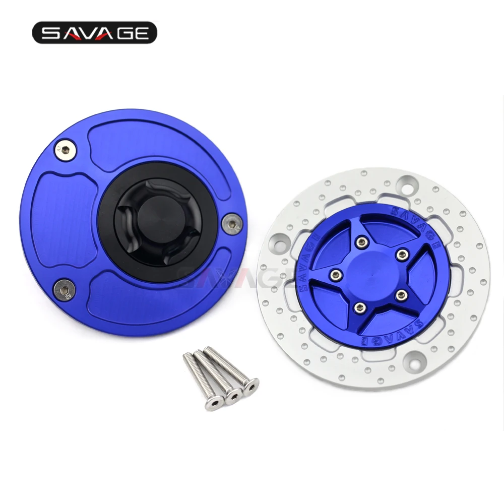 

Rapid Gas Fuel Tank Cap For YAMAHA YZF R15 V3 R25 R3 MT25 MT03 MT15 M-SLAZ 2014-2019 Motorcycle Accessories CNC Cover