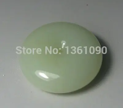 

003406 Chinese Old green jade carved Pingankou Bring safe pendant