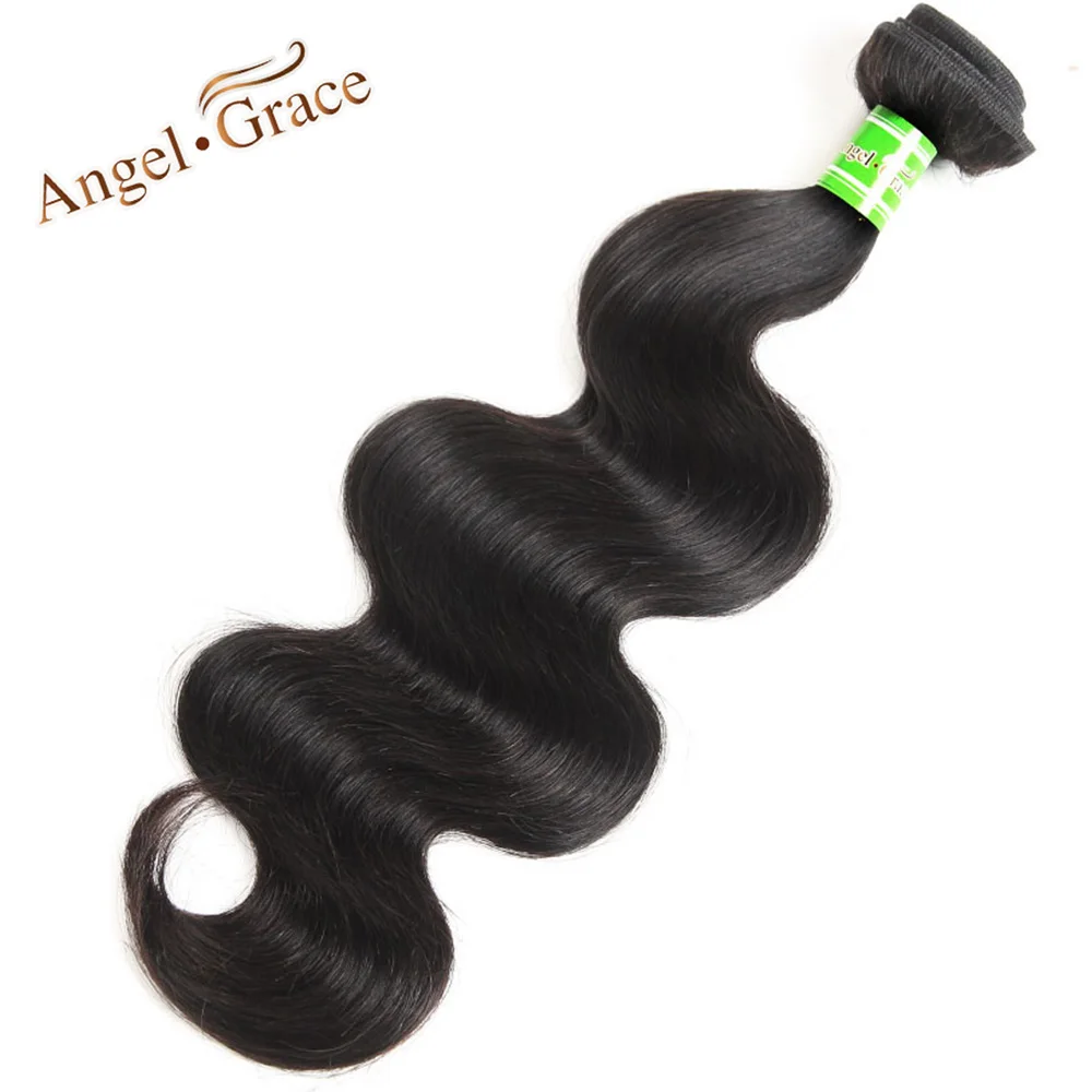 Angel Grace Hair Brazilian Body Wave Hair Bundles 10~28 Inch Natural Color 100% Human Hair Weaving Free Shipping Remy Hair body-wave