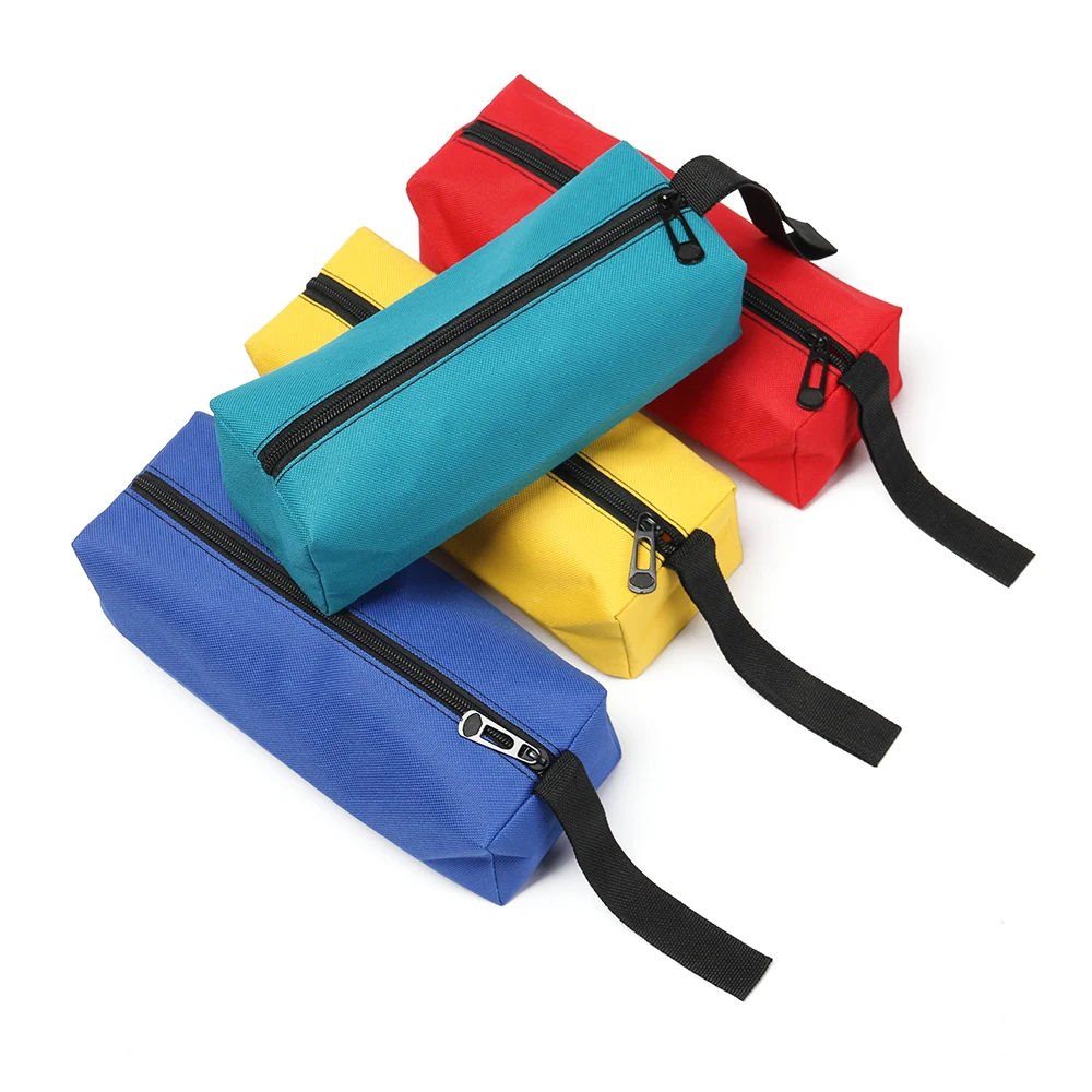 

1Pcs Oxford cloth Zipper Tool Bag Pouch Organize Storage Small Parts Hand Tool Plumber Electrician 6 Colors Hand Tool