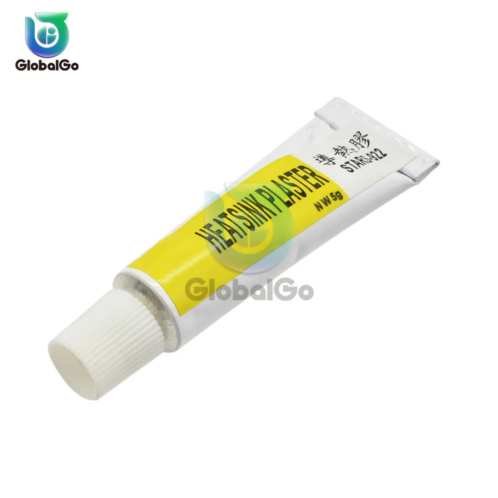 10pcs/Lot 5g Heatsink Thermal Grease Paste Scraper CPU Silicone Adhesive Cooling Strong Tool